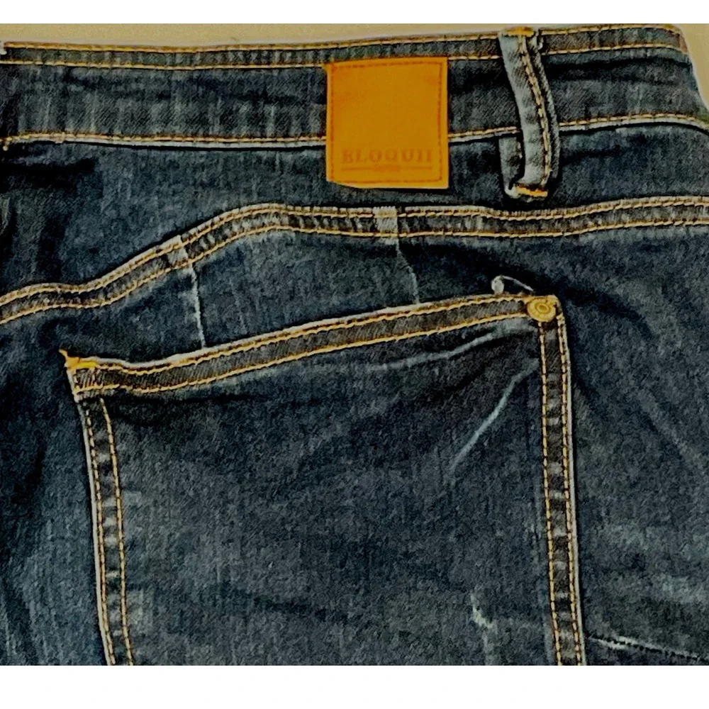 ELOQUII‎ women's denim jeans 16 s distressed 1106137019 regular fit stretchable